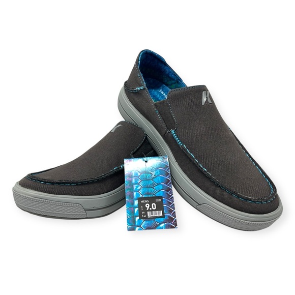 Korkers Fish Moc Tarpon Men’s 9 Slip-On Casual Shoes Cush-Tech NEW